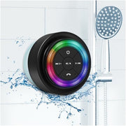 Waterproof Bluetooth Shower Speaker IPX7 Suction Cup 15H Playtime