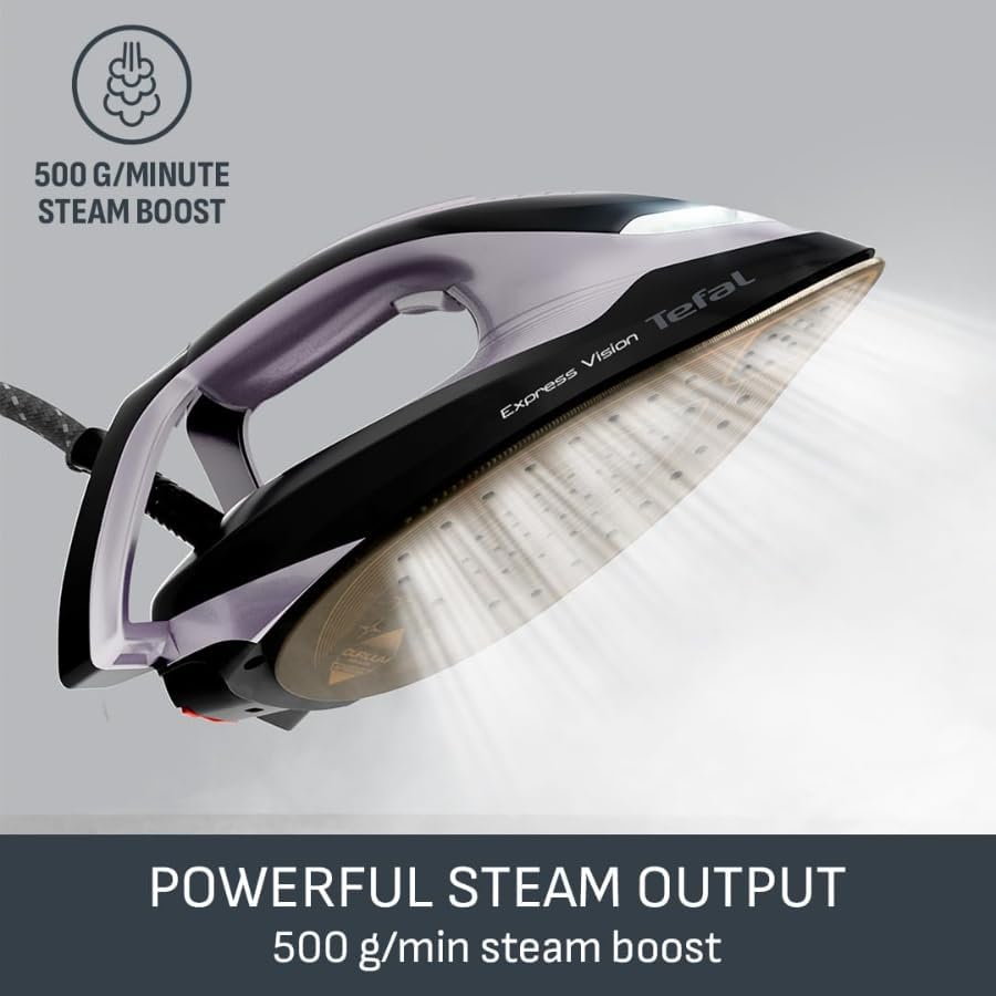 Steam Generator Iron 7 Bar 500g Steam Boost 1.8L Tank Fast Heat