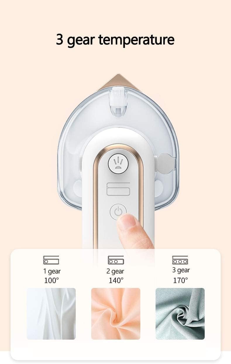 Cordless Mini Travel Iron Rechargeable USB Portable Steam Iron