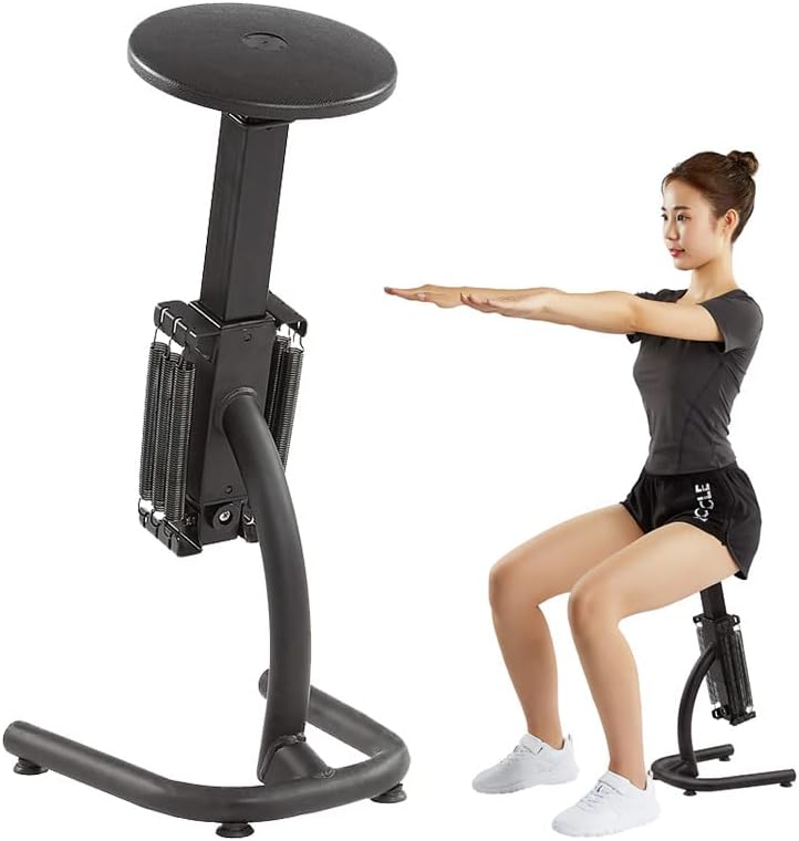 Adjustable Squat Machine Assist Rack Glute Leg Trainer Home Gym