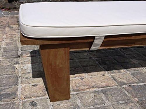 Outdoor Bench Cushion 300cm Waterproof Garden Seat Pad Natural