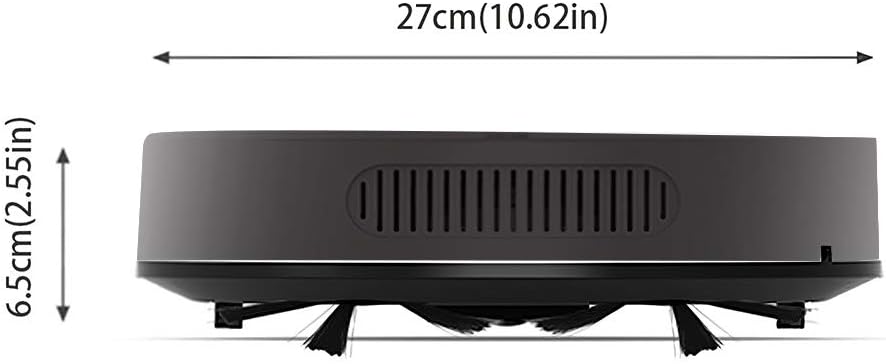 Robot Vacuum Mop WiFi App Control Slim Quiet Auto Clean