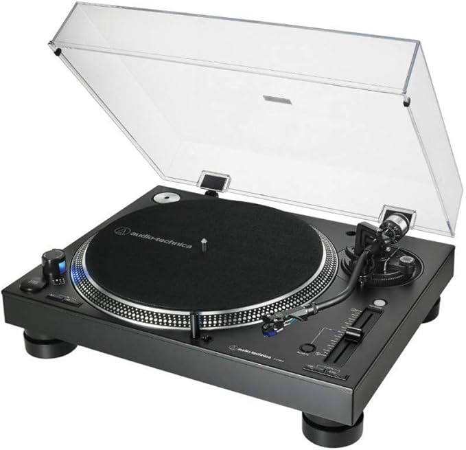 Professional Direct Drive DJ Turntable Black 33 45 78 RPM