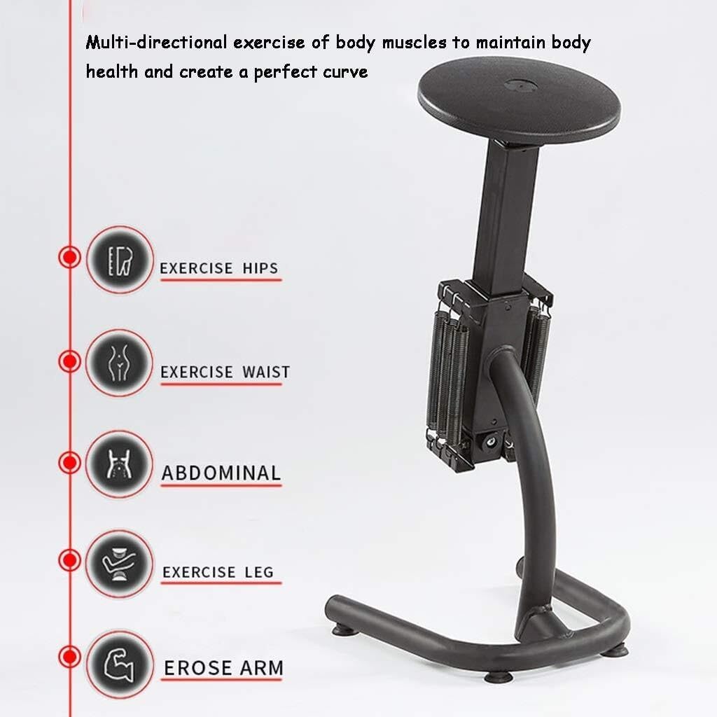 Compact Squat Training Machine Roman Chair Leg Trainer Stool