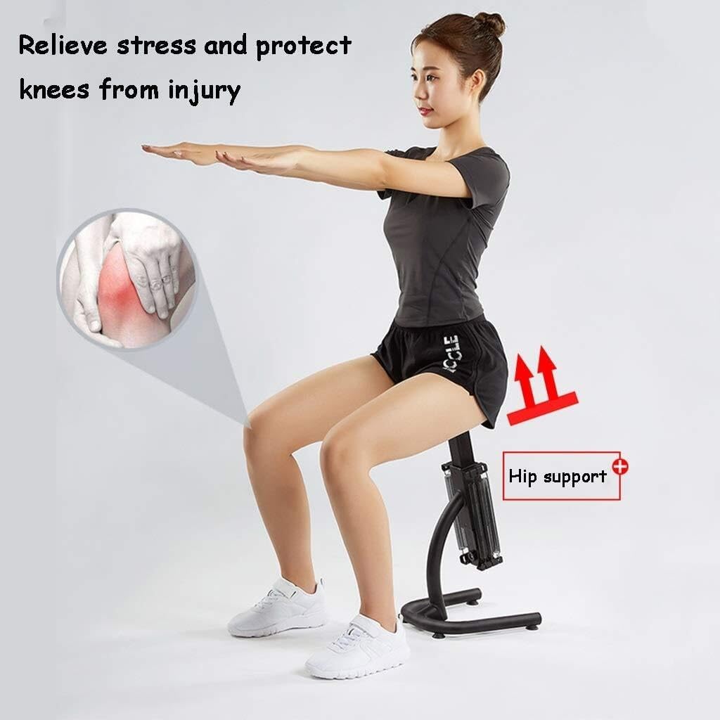 Compact Squat Training Machine Roman Chair Leg Trainer Stool