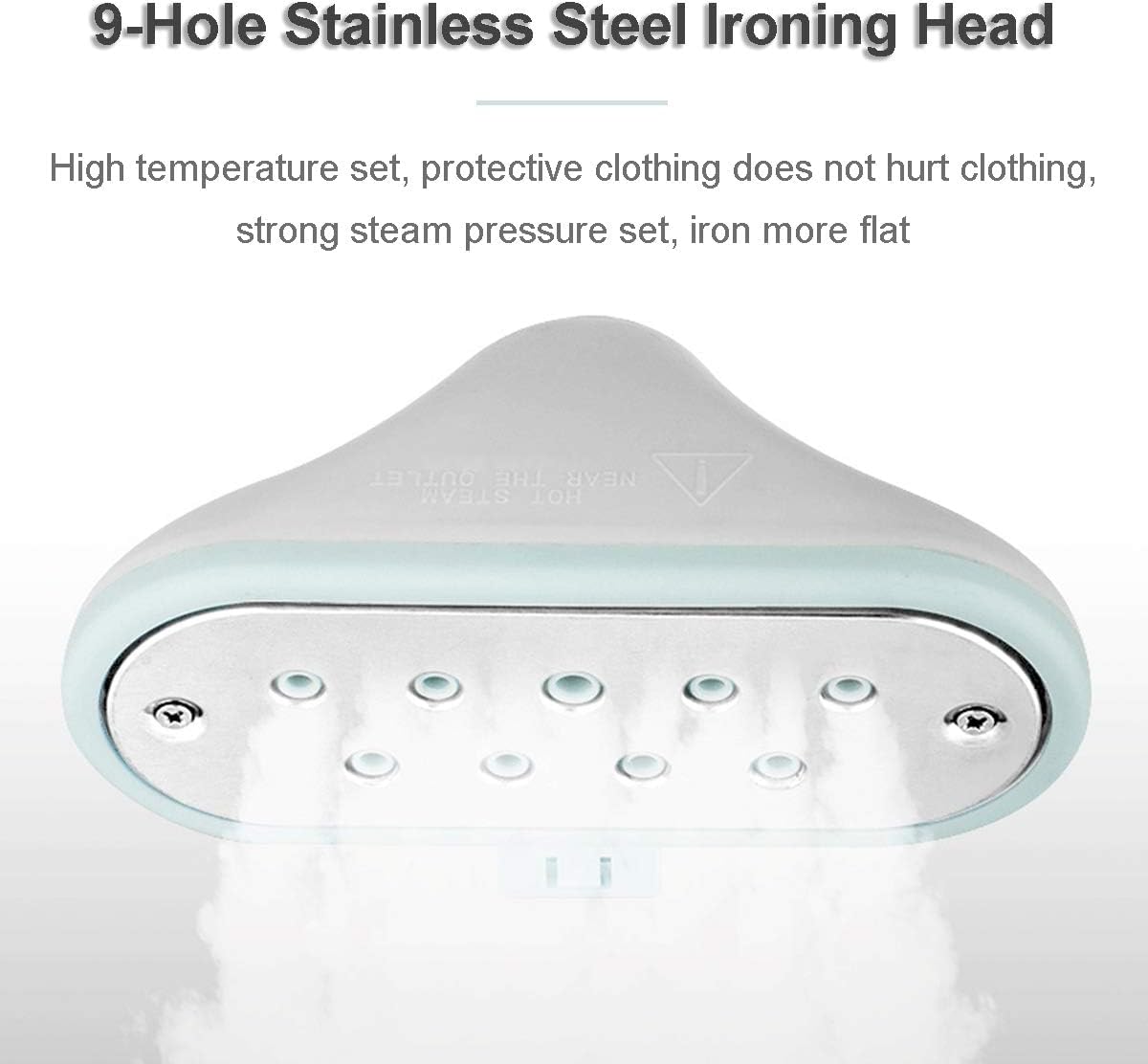 Professional Clothes Steamer 1800W Upright 1.7L Fast Wrinkle Removal