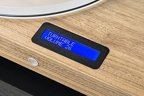 All In One Bluetooth Turntable System Walnut HiFi
