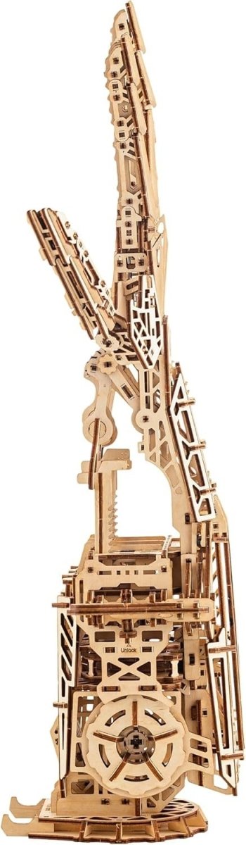 586pc Robotic Hand 3D Wooden Puzzle Mechanical DIY Engineering Model - Kwikley
