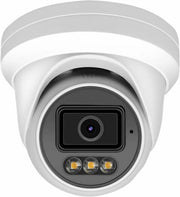 5MP 3K CCTV Dome Camera Audio Full Colour Night Vision IP66 Outdoor - Kwikley