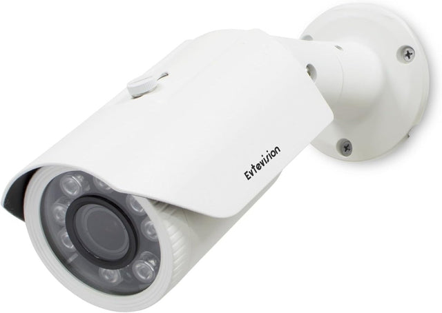 5MP CCTV Bullet Camera Varifocal Lens 130ft Night Vision IP67 Outdoor
