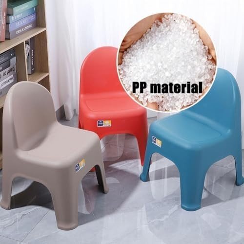 6 - Pack Stackable Toddler Classroom Chairs Plastic School Stools - Kwikley