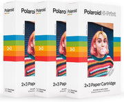 60 Sheets Photo Paper Cartridge 2x3 Sticky Back Printer Refill Pack - Kwikley