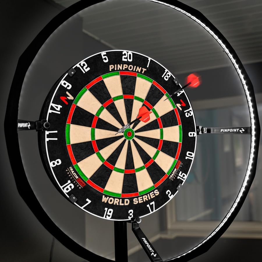 360 LED Dartboard Light Surround 86cm Dimmer Shadow Free Ring