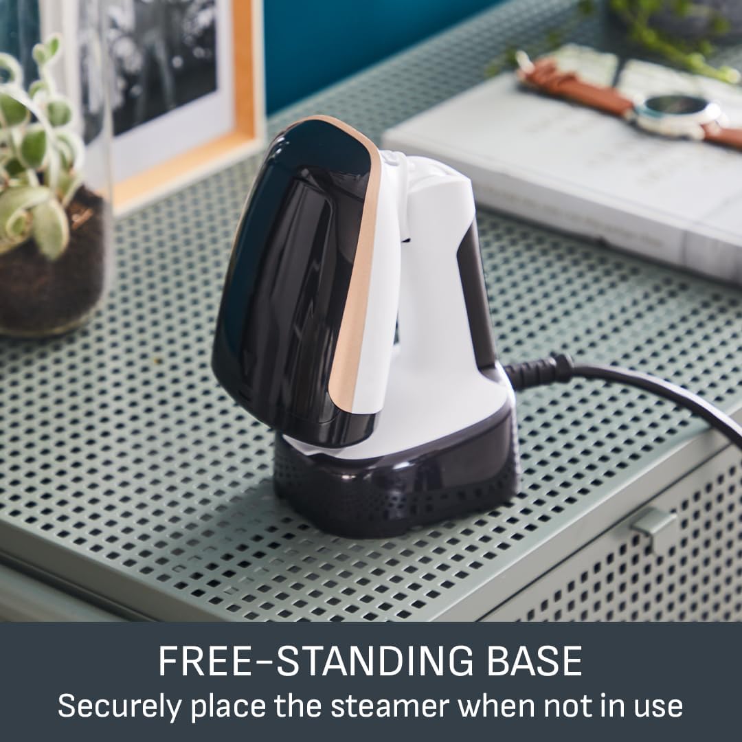 Compact Clothes Steamer Foldable 1300W Fast Heat 20g Steam