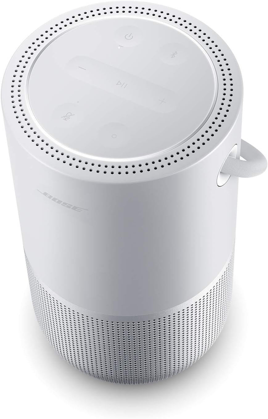 Portable Smart Speaker 360 Sound Voice Control Bluetooth WiFi