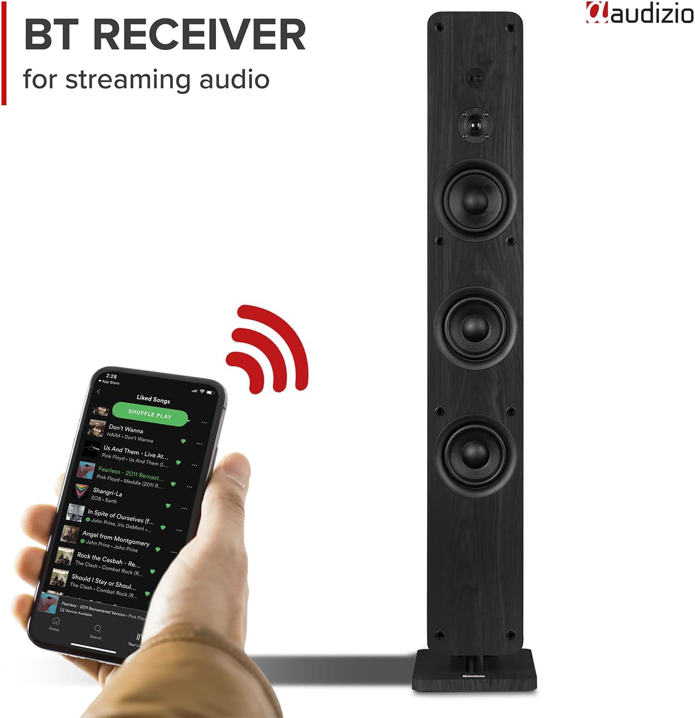 Floor Standing Bluetooth Speakers 320W HiFi Tower Stereo System