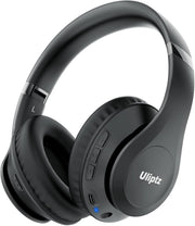 Wireless Bluetooth Over Ear Headphones 65Hr Battery 6 EQ Modes Black