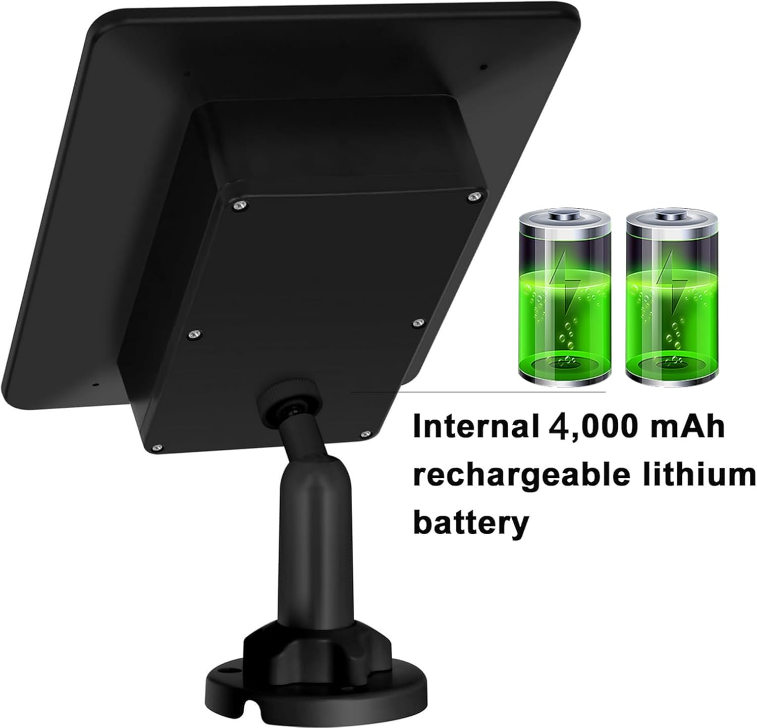 Trail Camera Solar Panel 12V 6V 4000mAh Waterproof Hunting Power