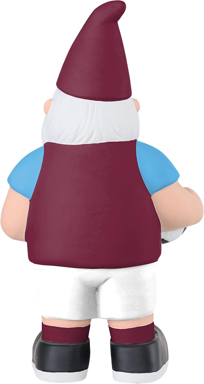 Football Dad Gnome 25cm Hand Painted Garden Statue Gift Decor