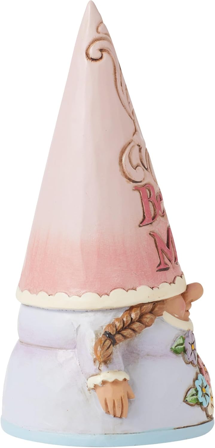 Best Mom Gnome Figurine 4.9in Resin Floral Gift Decor