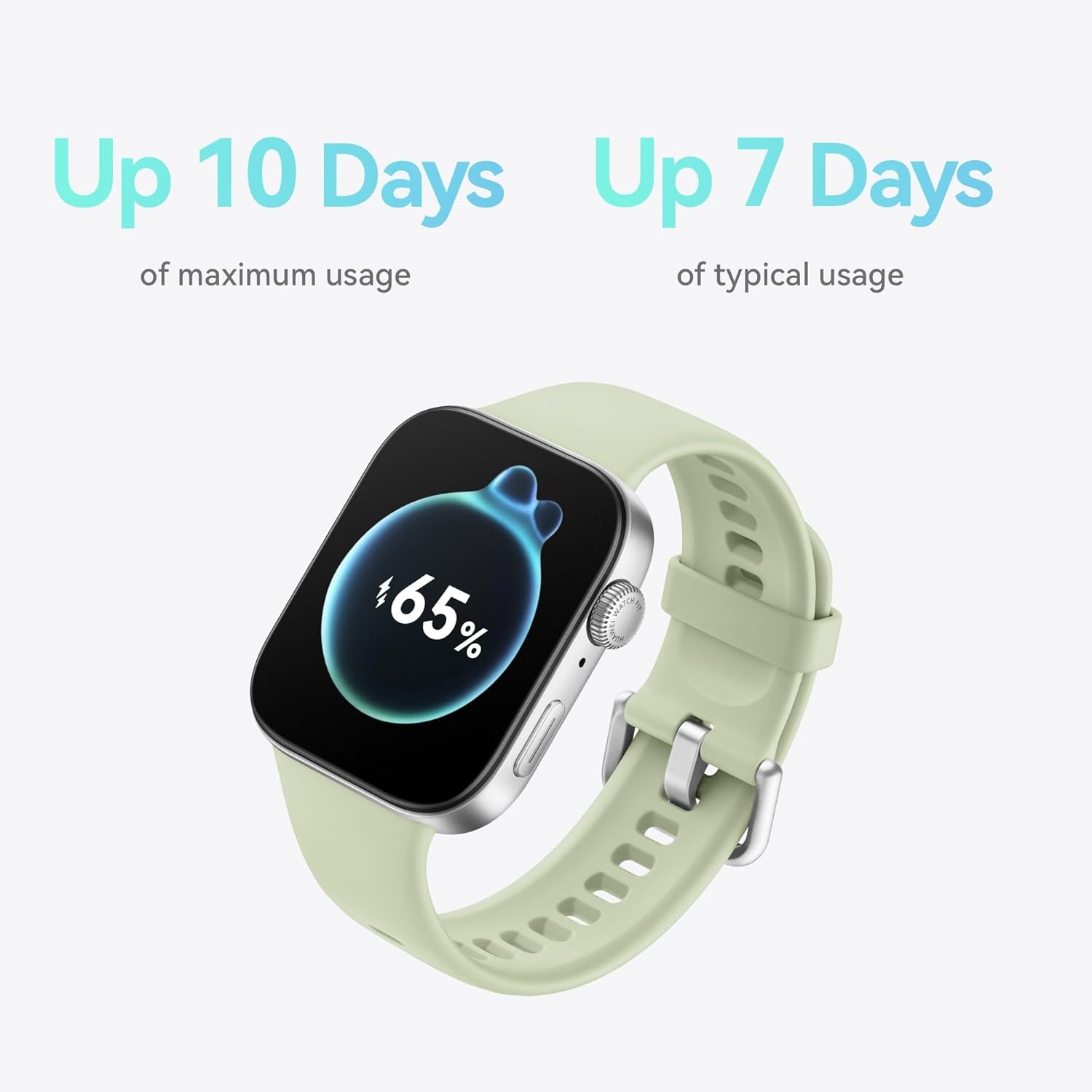 Pink AMOLED Smart Watch GPS Call 10 Day Battery