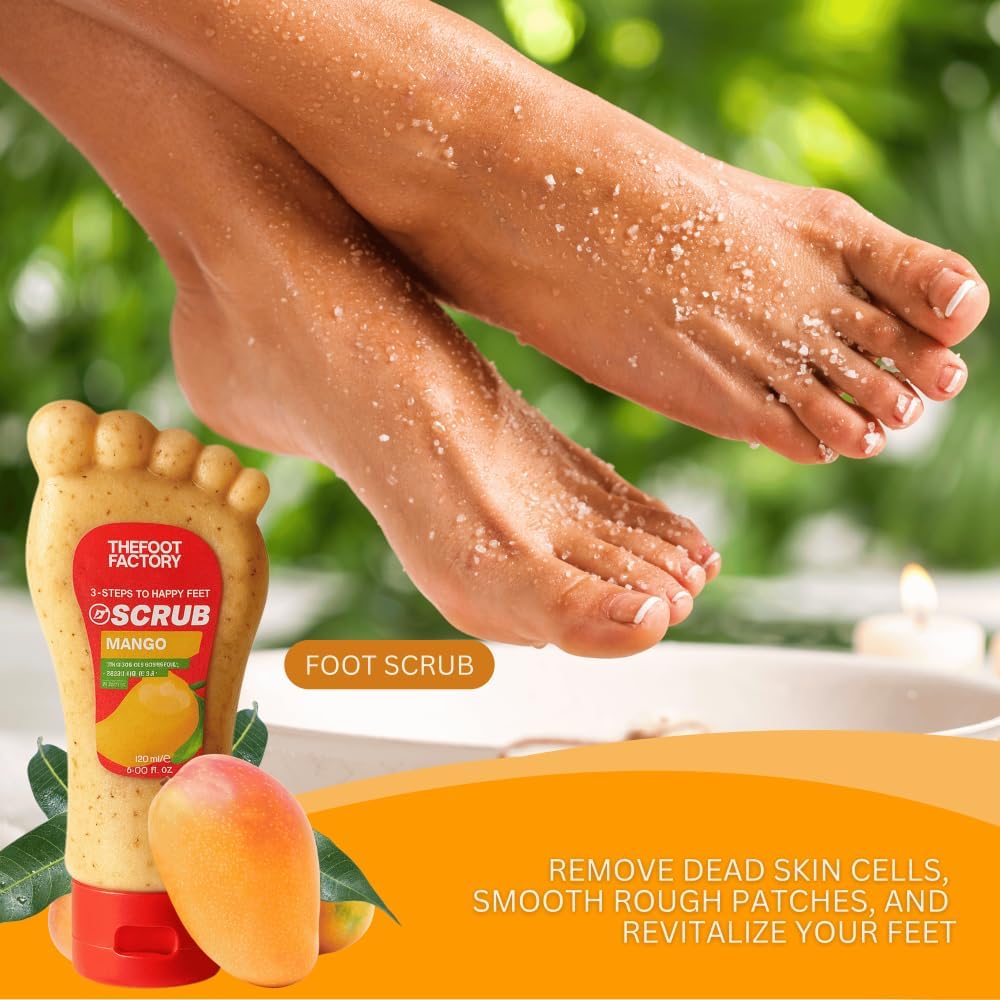 Foot Care Kit Spa Pedicure Set Peel Mask Scrub Bath Tools
