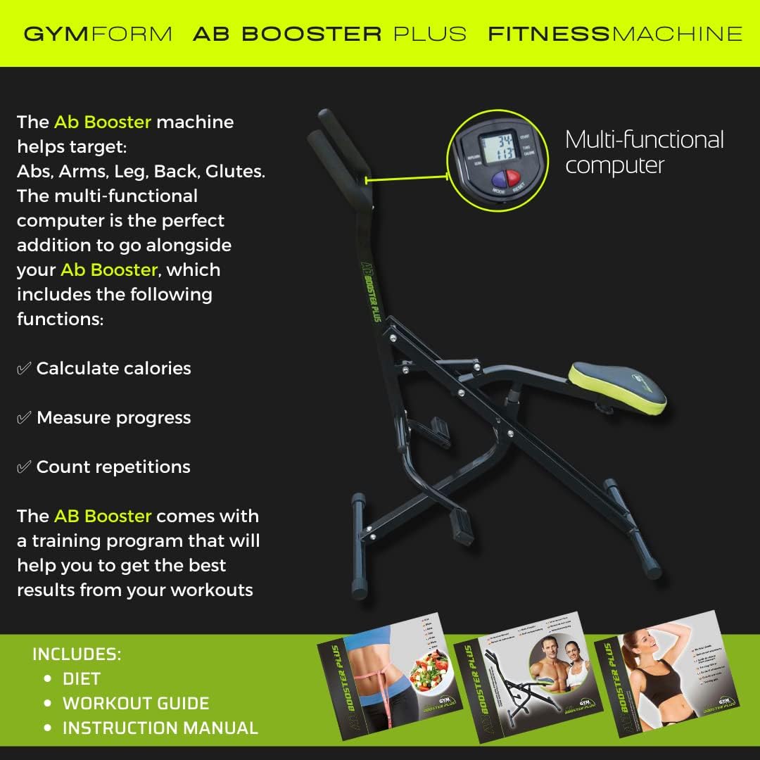 Ab Booster Home Gym Machine Full Body Cardio Trainer 120kg