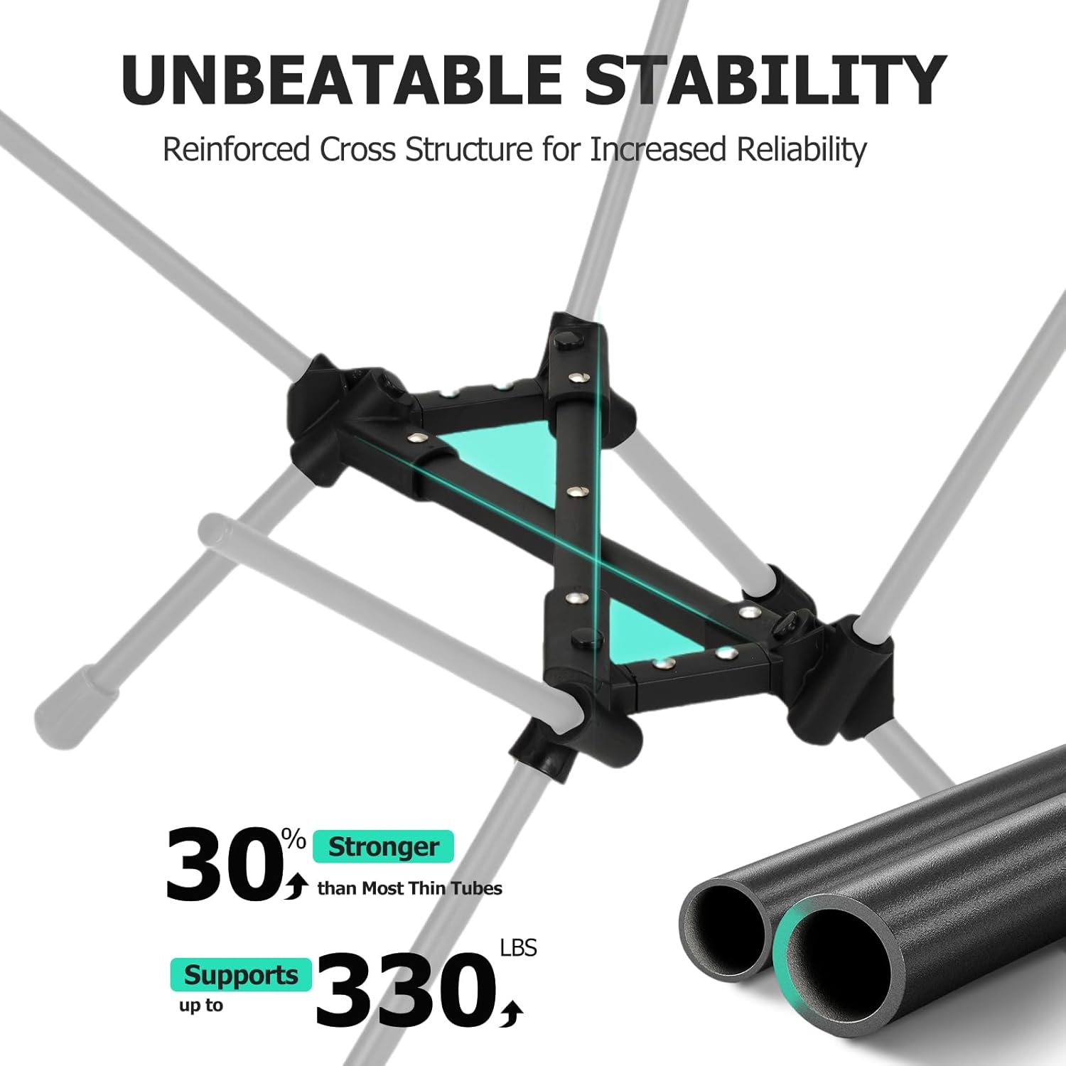Ultralight Folding Camping Chair 150kg Portable Travel Seat