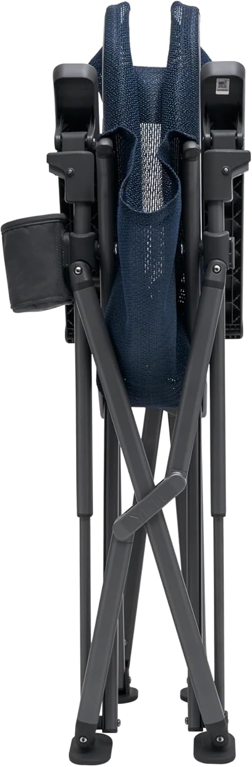 Portable Folding Camping Chair with Cup Holder Navy