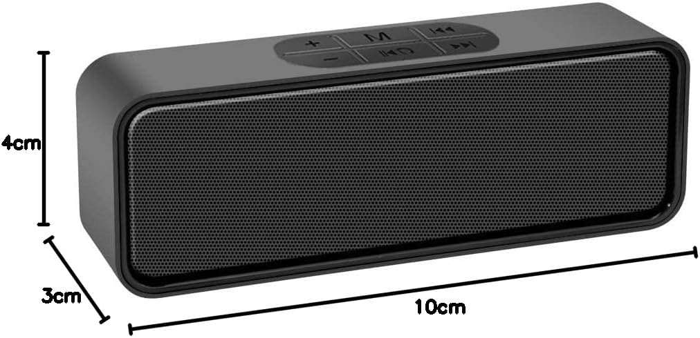 Portable Bluetooth Speaker Waterproof Stereo Bass 12H