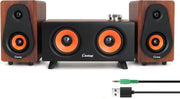2.1 PC Speakers with Subwoofer Bluetooth USB 3.5mm Stereo Sound