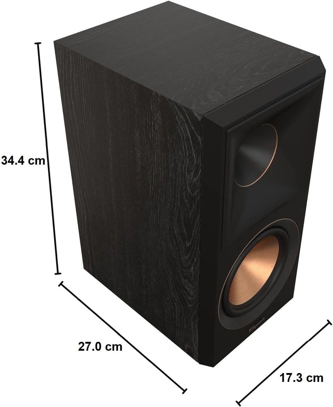 HiFi Bookshelf Speakers Pair 300W 2 Way Premium Stereo