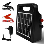 5KM Solar Electric Fence Charger 0.5J IP55 Energizer Kit