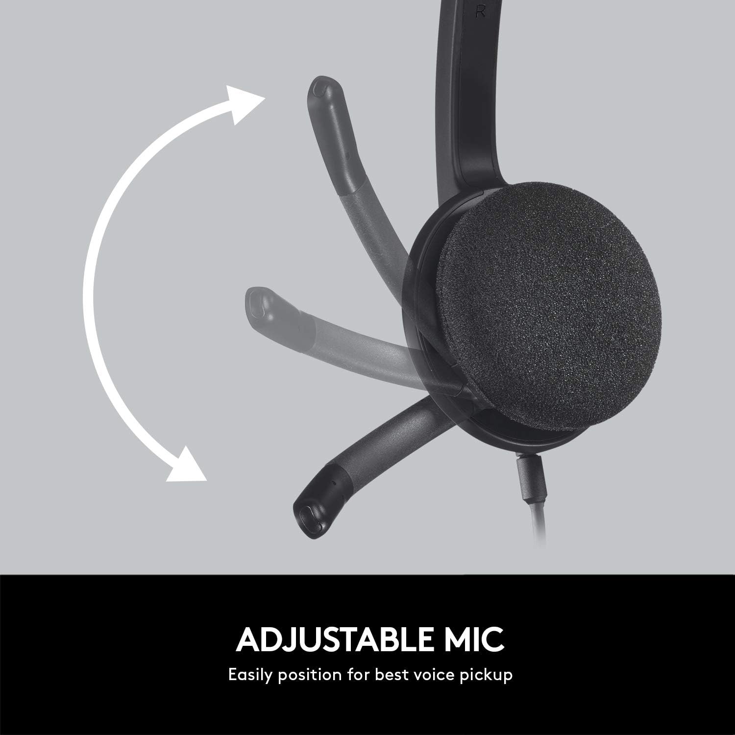 USB Wired Headset Stereo Headphones Noise Cancelling Mic PC Laptop