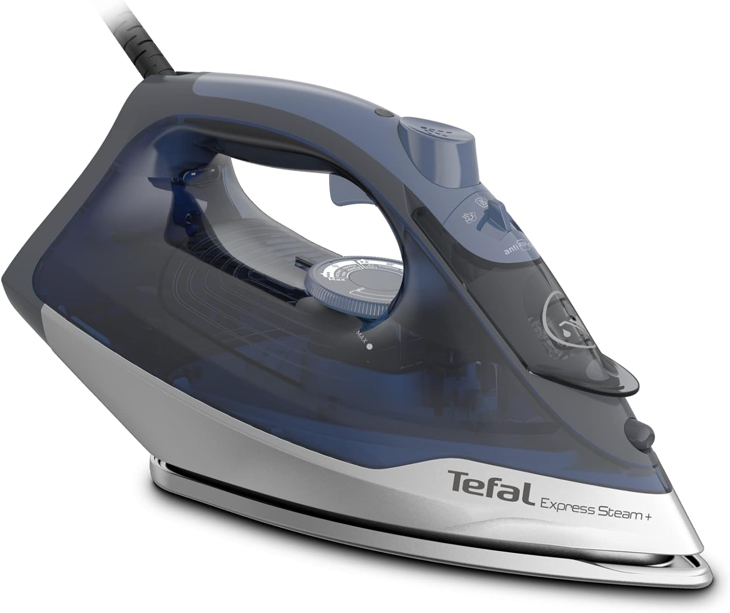 2600W Steam Iron 190g Steam Boost Durilium Soleplate Auto Off