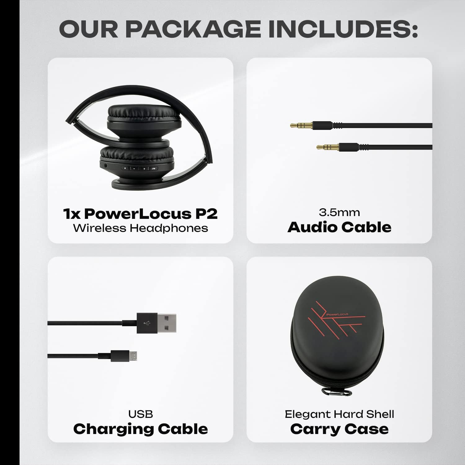 Wireless Over Ear Bluetooth Headphones Foldable With Mic FM TF