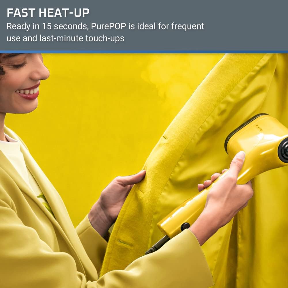 Handheld Garment Steamer 1150W 15s Heat Travel Lint Remover