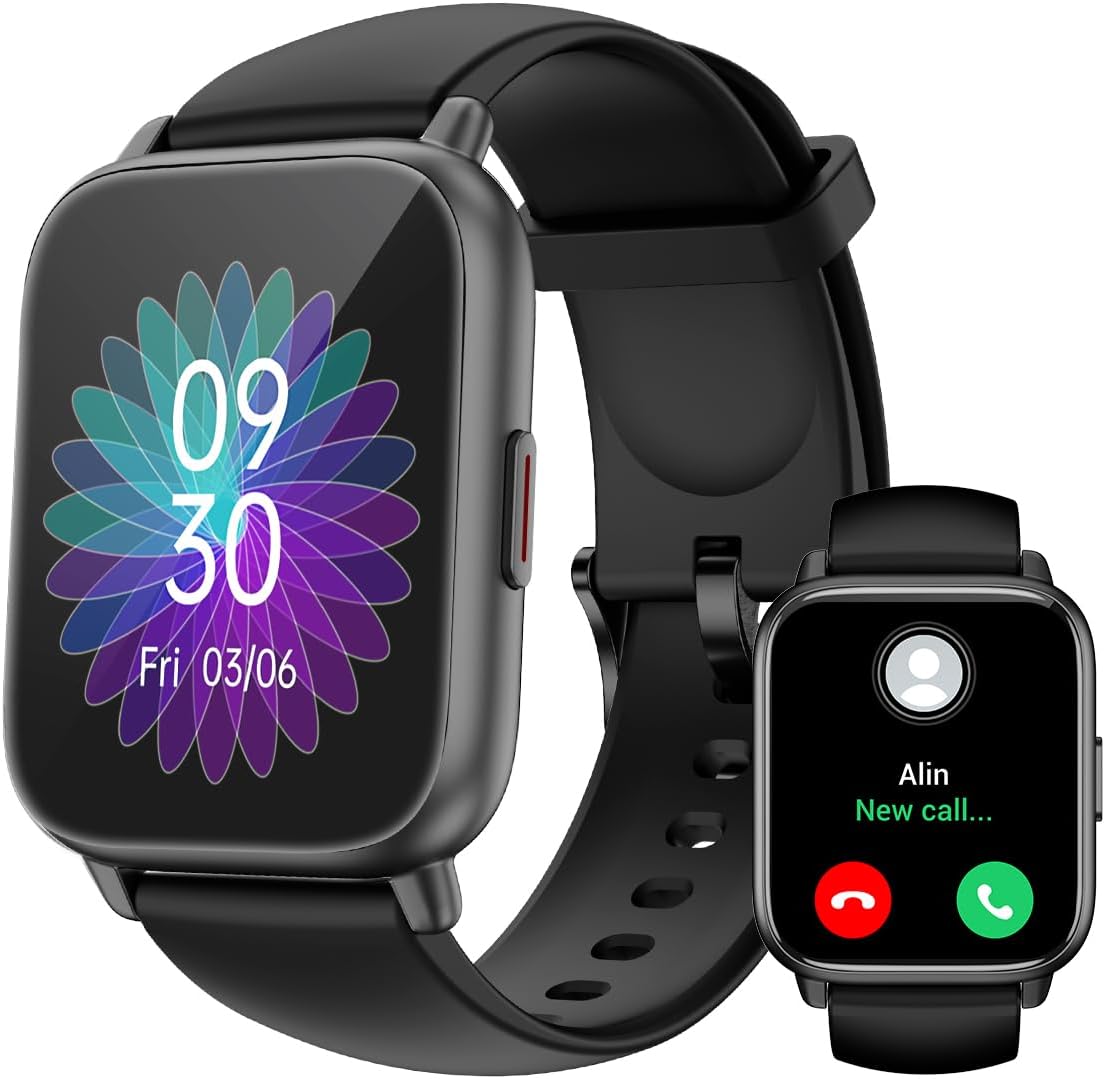 Smart Watch Bluetooth Calling Fitness Tracker HD Touch Screen