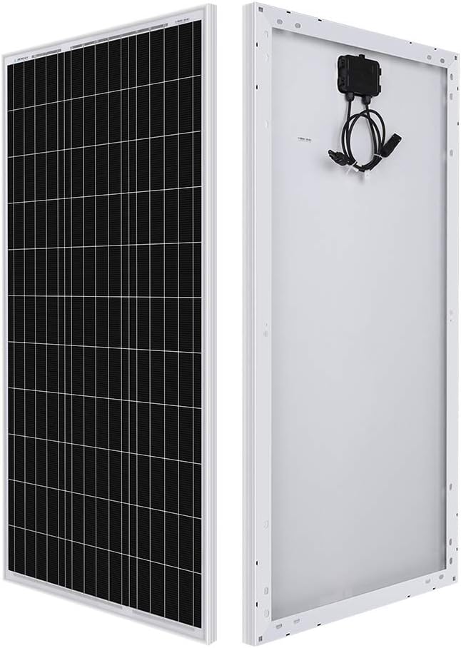 100W Solar Starter Kit 20A MPPT Controller Mounts Cables