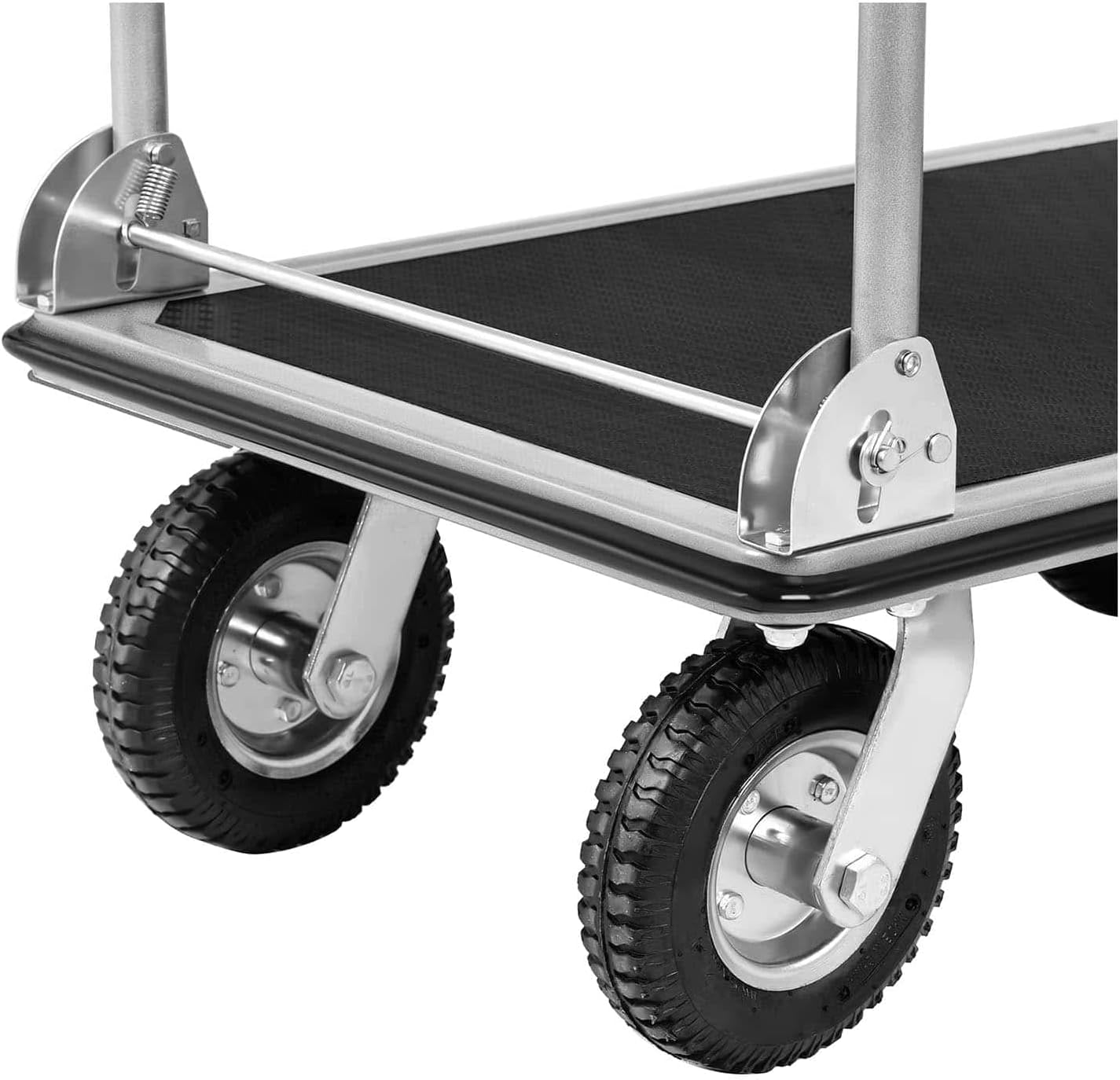 300KG Platform Trolley Flatbed Truck 80x60cm Foldable