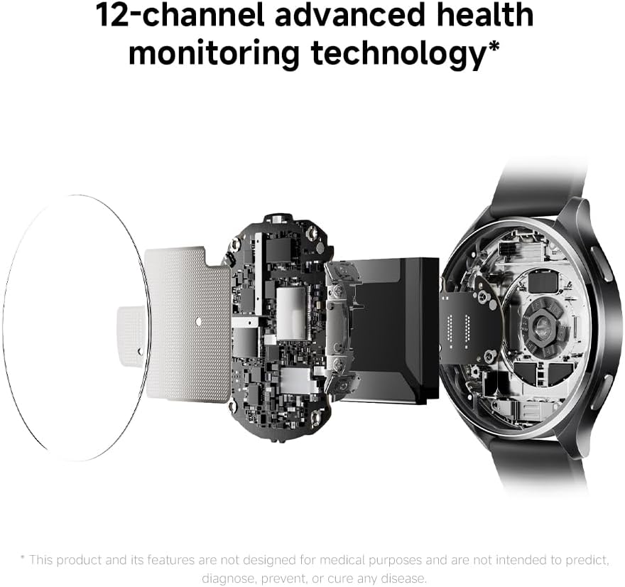 Silver Wear OS Smart Watch GPS NFC Fitness Tracker