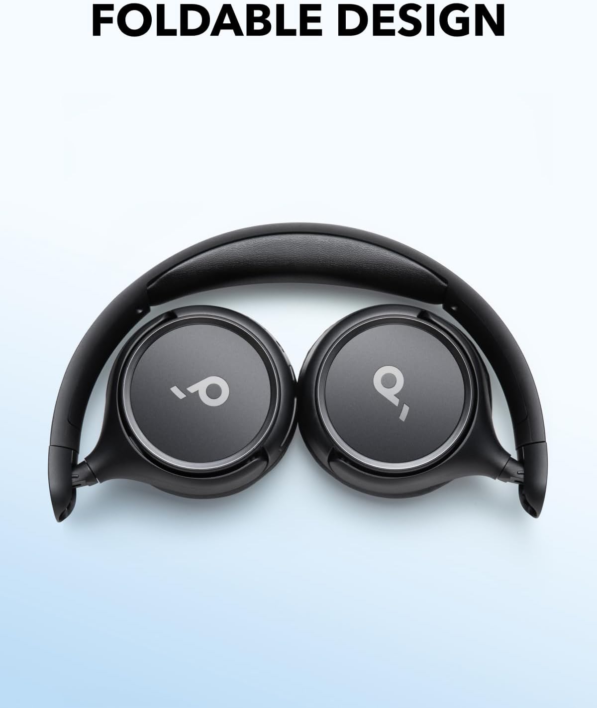 Wireless On Ear Bluetooth Headphones Pure Bass 70H Playtime Foldable