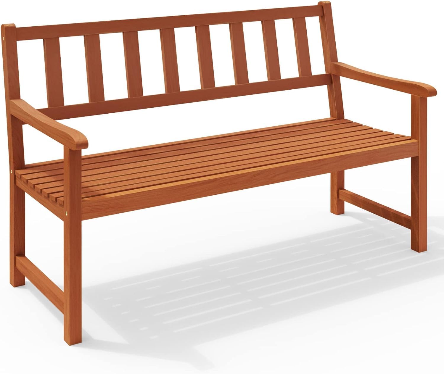 2 Seater Wooden Garden Bench 120cm Acacia Outdoor Patio Bench Seat