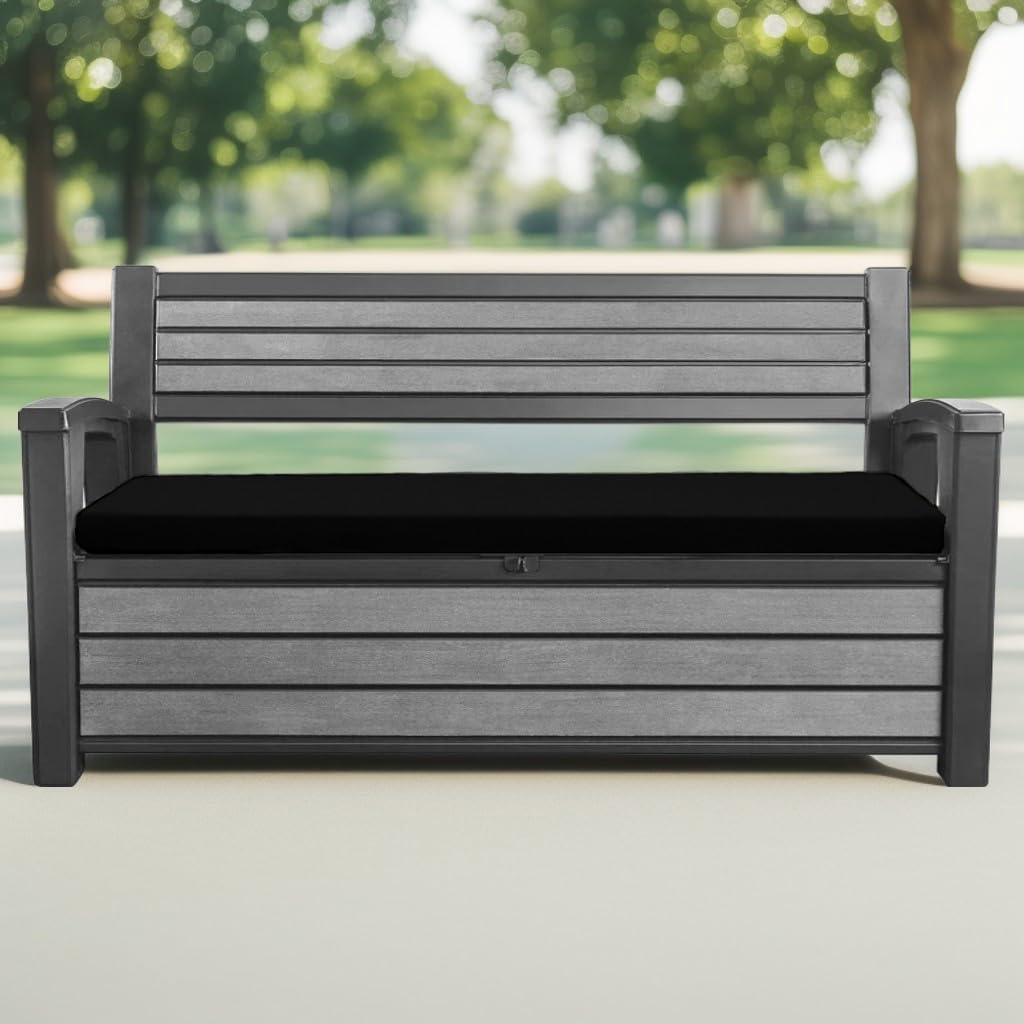Garden Bench Cushion 128x50x5cm Water Resistant Seat Pad Patio Bench