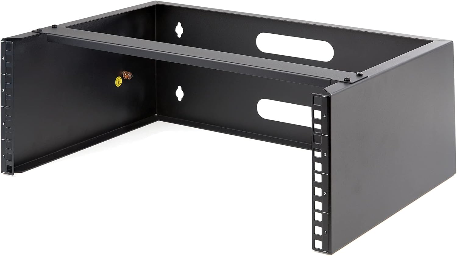 4U Wall Mount Network Rack 19 Inch Low Profile Steel Bracket