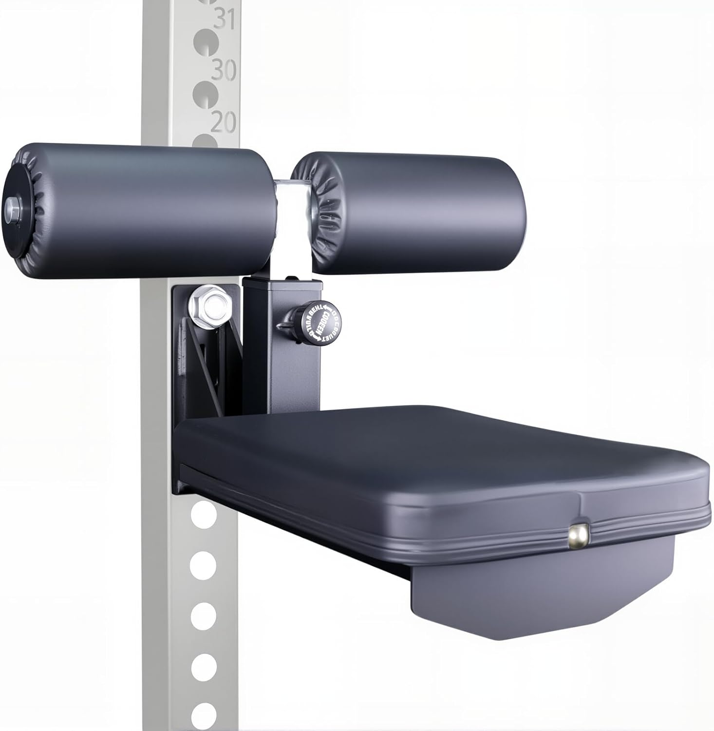 Lat Pulldown Attachment Power Rack Seat Adjustable Leg Hold Down