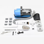 Dog Grooming Vacuum Kit 21 Piece Variable Speed 1.6L Quiet