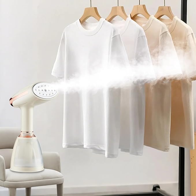 Handheld Garment Steamer Portable Compact Travel Wrinkle Remover