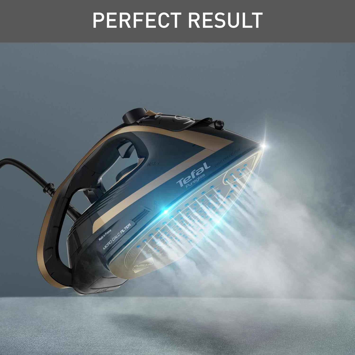 3000W Steam Iron 280g Steam Boost Durilium Soleplate Auto Off