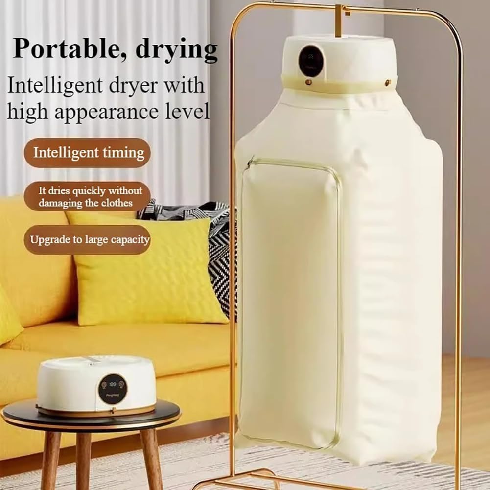 Automatic Clothes Ironing Machine Portable Dryer Steamer Remote
